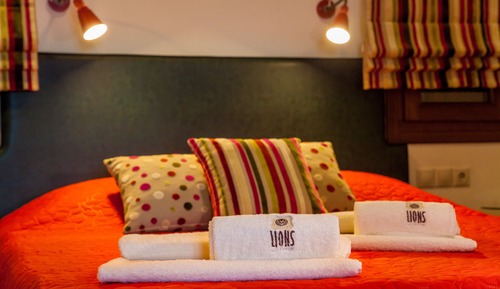 Estudio estándar, 1 cama de matrimonio con sofá cama, vistas al mar