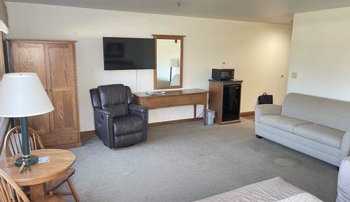 Habitación Grand, 2 camas de matrimonio, accesible para personas con discapacidad