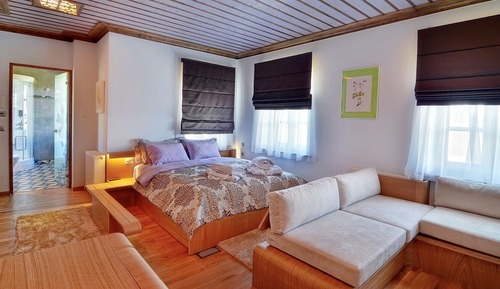 Suite ejecutiva, chimenea, vistas a la montaña