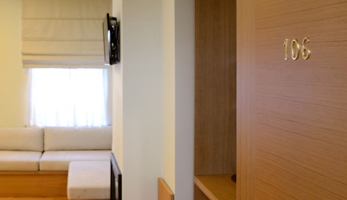 Suite Deluxe, chimenea