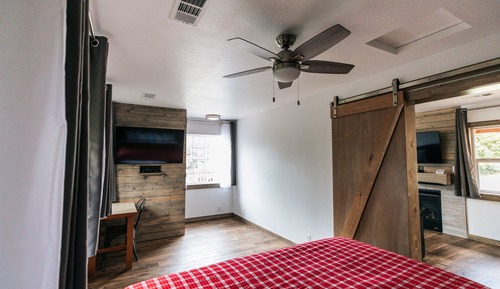 Cabaña, 1 cama de matrimonio grande