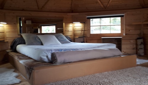 Habitación doble, baño privado (Chalet)