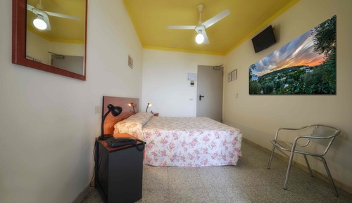 Habitación doble, 1 cama doble o 2 individuales, vistas al jardín
