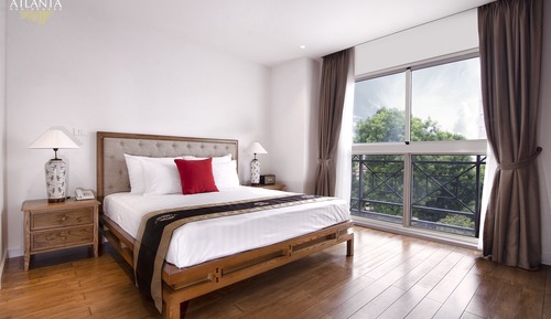 Apartamento superior, 1 habitación, baño privado, vistas a la ciudad