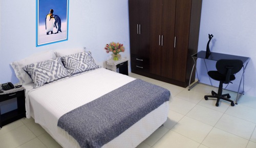 Habitación básica doble, 1 habitación, baño privado