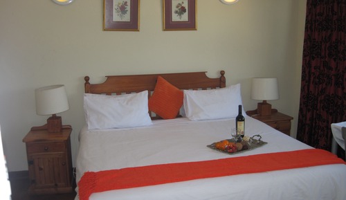 Habitación de lujo con 2 camas individuales, 1 cama de matrimonio grande, vistas al valle