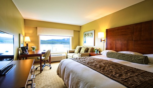 Habitación Deluxe, 1 cama de matrimonio grande con sofá cama, vistas al puerto