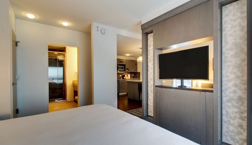 Suite estudio, 2 camas de matrimonio
