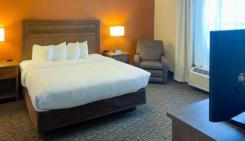 Suite, 1 cama de matrimonio grande con sofá cama, accesible para personas con discapacidad