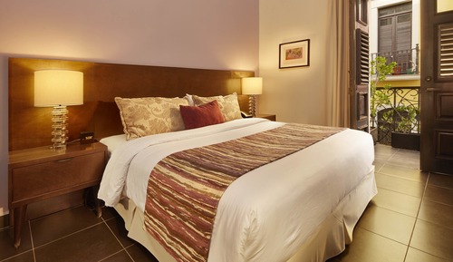 Suite estudio, 1 cama de matrimonio grande con sofá cama