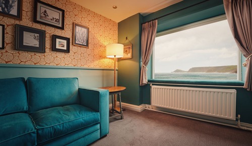 Suite superior, 1 cama doble, vistas al mar, mirando al mar