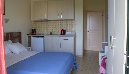 Habitación romántica con 1 cama doble o 2 individuales, 1 habitación, no fumadores, vistas al mar