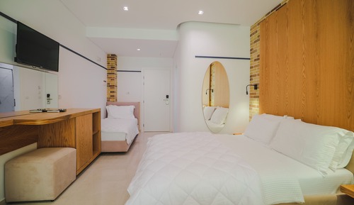Habitación cuádruple superior, vistas al mar