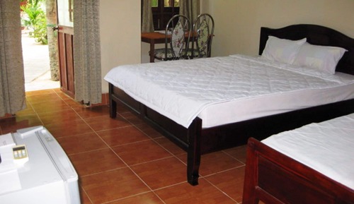 Habitación superior, vistas al jardín