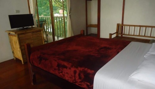 Habitación Confort doble, 1 cama de matrimonio, vistas al jardín, en la zona del jardín