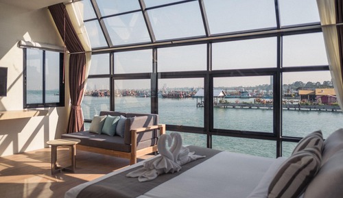 Habitación Deluxe, vistas al mar, en esquina