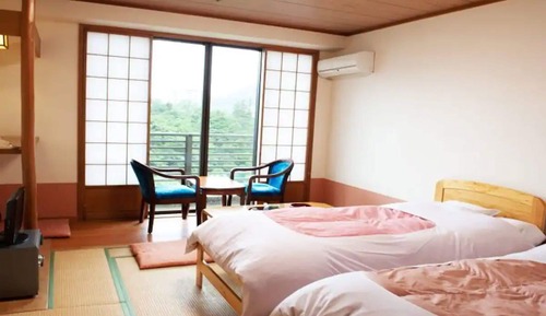 Habitación con 2 camas individuales, no fumadores (with Futon Mat)