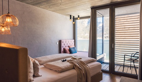 Habitación panorámica doble, vistas al lago