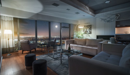 Luxury Suite with sauna