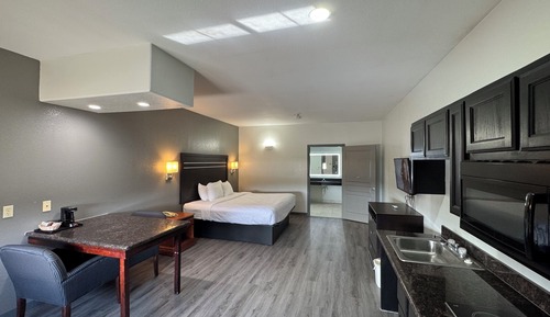 Suite estudio Confort, 1 cama de matrimonio grande