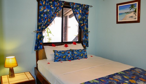 Bungalow superior, 2 camas de matrimonio