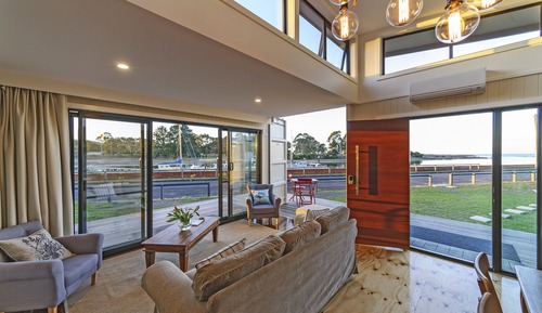 Casa Premium, 2 habitaciones, vistas al río, mirando al mar