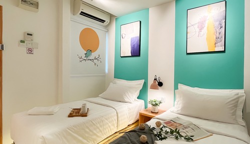 Habitación Deluxe con 2 camas individuales, 2 camas individuales