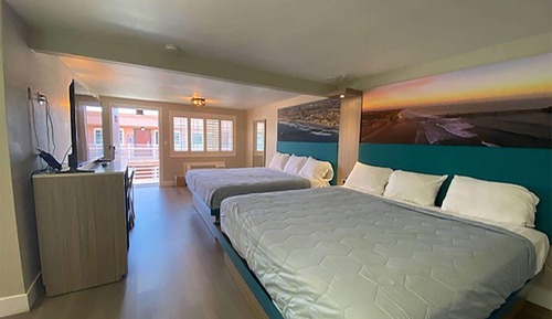 Habitación, varias camas, accesible para personas con discapacidad, no fumadores (Roll-In Shower)