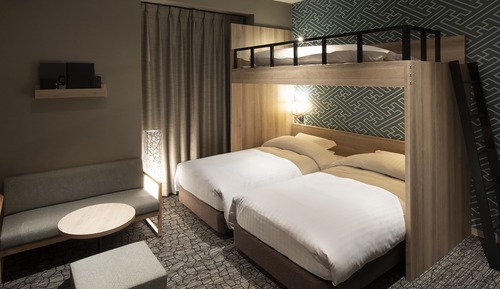 Habitación triple (K-Park Twin + Loft 1)