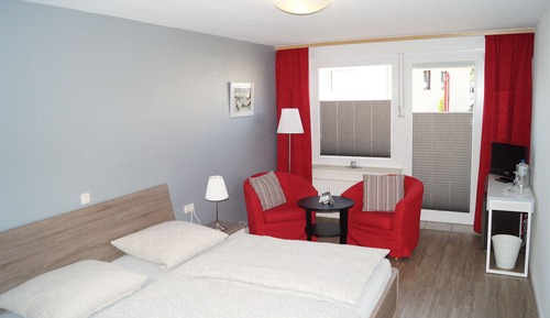 Habitación doble, balcón
