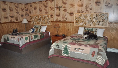 Habitación doble, 2 camas de matrimonio