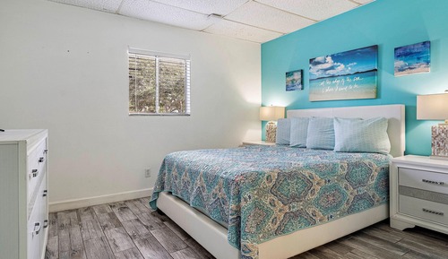 Apartamento, 1 cama de matrimonio con sofá cama, cocina básica
