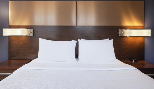 Estudio, 1 cama de matrimonio grande con sofá cama (Hearing Accessible)