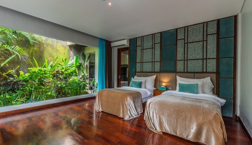 Spearmint - One Bedroom Pool Villa, Twin Bed