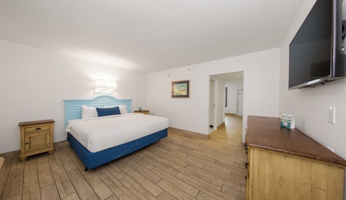 Suite Deluxe, 1 cama de matrimonio grande, cocina, frente a la playa