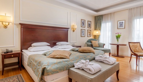Habitación Deluxe con 1 cama doble o 2 individuales, balcón