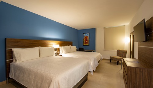 Habitación estándar, 2 camas de matrimonio, fumadores