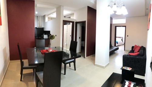 Apartamento familiar, 2 habitaciones, 2 baños
