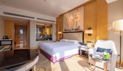Habitación, 1 cama de matrimonio grande (Bridge & River View)