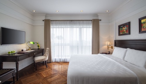 Habitación ejecutiva con 1 cama doble o 2 individuales, vistas al lago