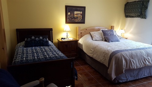 Habitación, varias camas