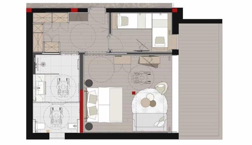 Habitación familiar