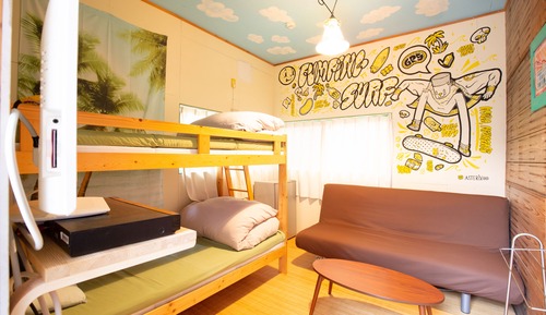 Habitación triple básica, varias camas, no fumadores, baño compartido