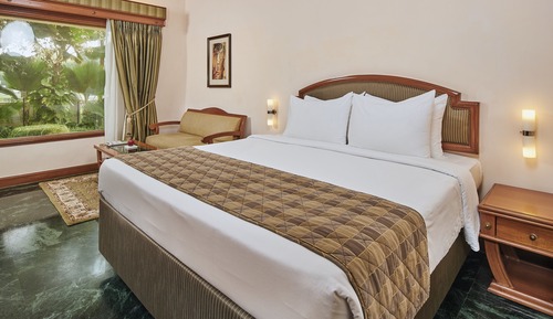 Habitación Deluxe doble, vistas al jardín (Complimentary 1 way Airport transfer)