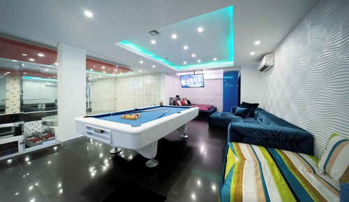 Loft de luna de miel, 1 cama de matrimonio grande, piscina privada