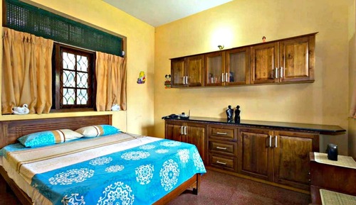Habitación estándar doble, 1 cama de matrimonio, fumadores, vistas al jardín
