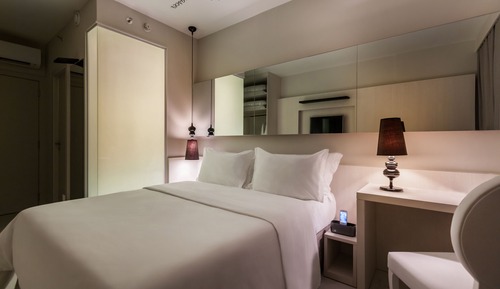 Habitación superior, 1 cama de matrimonio grande