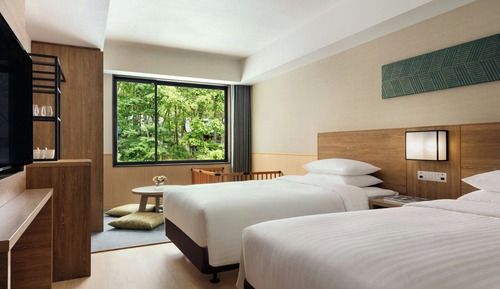 Habitación, 2 camas individuales (Dog Friendly, With Hot-Spring Bath)
