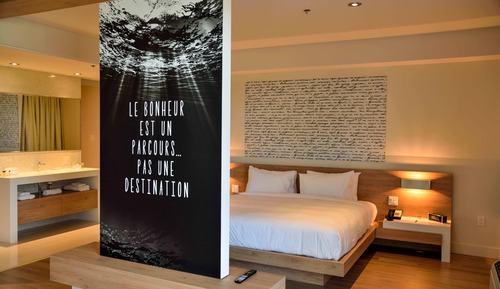 Suite junior, 1 cama de matrimonio grande con sofá cama