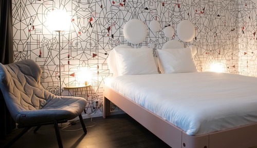 Habitación superior, 1 cama de matrimonio grande